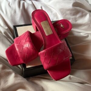 Marc fisher Woven Slide Sandals